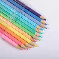 Venta al por Mayor de Juego de 12 Lápices de Colores de Alta Calidad, No Tóxicos, para Dibujo y Graffiti para Niños