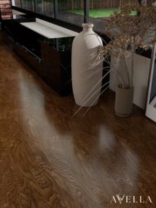 Plancher en vinyle SPC écologique résistant à l'eau, installation par clic, antidérapant, à large lattes, pour appartement – Zéro réclamation client - Product Image 6