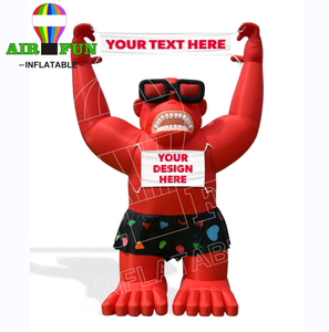 Gorila Inflable Gigante con Cohete para Publicidad de Fuegos Artificiales, Precio de Fábrica Increíble - Product Image 5