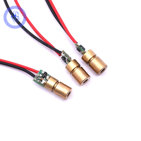 Module Laser, Mini Laser à points rouges, Focus réglable 1mw 5mw 650nm 3-5V pour Projection