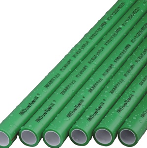 Zhejiang fabbrica di alta qualità PPR verde <span class=keywords><strong>bianco</strong></span> quadrato DN 20 25 <span class=keywords><strong>acqua</strong></span> calda fredda tubi di plastica pura materia prima - Product Image 1