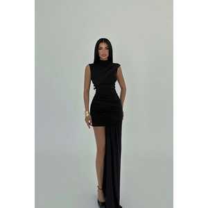 Black Zinnia <b>Mini</b> <b>Club</b> <b>Dress</b> - Product Image 4