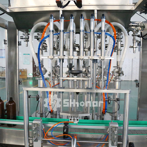 Otomatik pnömatik bal Piston dolgu sıvı karıştırma ve reçel ve lineer şişeleme makinesi doldurmak için cam ambalaj - Product Image 5