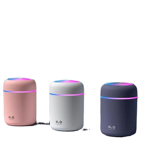 Humidificateur d'air portable USB pour voiture et extérieur, mini pulvérisateur <span class=keywords><strong>de</strong></span> brume d'<span class=keywords><strong>eau</strong></span> H2O 300 ml avec lumière LED colorée, diffuseur <span class=keywords><strong>de</strong></span> brume en gros - Product Image 4
