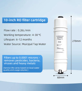 Mười inch nhanh chóng kết nối thiết kế RO UF PP Carbon Hệ thống dòng chảy cao Hàn Quốc thay thế phổ nước lọc Cartridge - Product Image 3