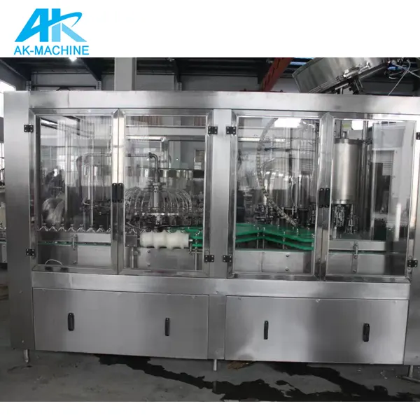 Beer Can Filling Machine Water Cola Filling Machine Bottling Plant Beverage Pet And Aluminum Can Filling Machine