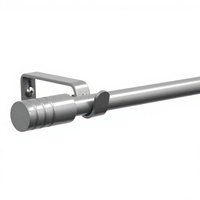 Ensemble de tringles à rideaux télescopiques extensibles pour accessoires de rideaux de fenêtre, prix direct usine
