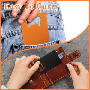 Ouvre-bouteille moderne en alliage de zinc, personnalisé avec impression métallique, idéal pour l'ouverture de bières, ouvre-bouteilles promotionnels - Product Image 2