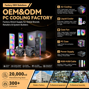 SNOWMAN Best Seller Rainbow RGB Air CPU Fan Cooler for Intel/AMD Gaming <strong>PC</strong> with Stable Performance Black White - Product Image 6