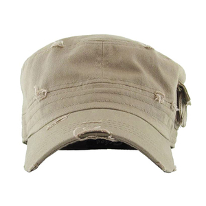 Gorra de Camuflaje Desgastada Personalizada con Bolsillo en la Parte Superior - Product Image 4