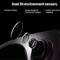 Lunettes intelligentes AR XREAL Air 2 Ultra 6 DoF 52 °   Lunettes intelligentes VR Nreal Air2 Ultra avec écran géant de 385 pouces, FOV 4K 3D HD