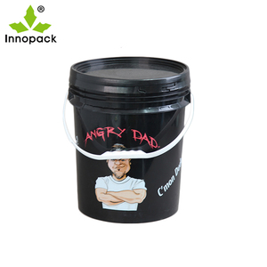 Seau en <span class=keywords><strong>plastique</strong></span> blanc vide de 5 gallons avec couvercles et poignée, seau à peinture de 20 <span class=keywords><strong>litres</strong></span> - Product Image 5