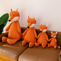 Peluche Renard Ruunjoy, Jouet en Peluche Doux et Moelleux, Figurine en Peluche, Jouet en Peluche, Peluche, 20 cm