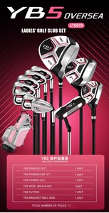 PGM LTG073 YB5 Juego completo <span class=keywords><strong>de</strong></span> <span class=keywords><strong>palos</strong></span> <span class=keywords><strong>de</strong></span> <span class=keywords><strong>golf</strong></span> diestros para mujeres principiantes con bolsa <span class=keywords><strong>de</strong></span> soporte <span class=keywords><strong>de</strong></span> <span class=keywords><strong>golf</strong></span> - Product Image 6