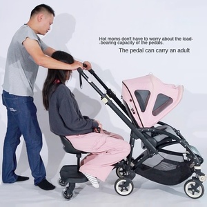 Reposapiés <span class=keywords><strong>Auxiliar</strong></span> <span class=keywords><strong>para</strong></span> Cochecito <span class=keywords><strong>de</strong></span> Bebé, <span class=keywords><strong>Asiento</strong></span> Portátil <span class=keywords><strong>para</strong></span> Viajes, Sistema Plegable con Marco <span class=keywords><strong>de</strong></span> Acero Inoxidable, Accesorio <span class=keywords><strong>para</strong></span> Segundo Hijo - Product Image 3