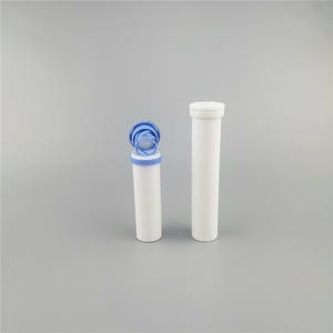 Tabung Tablet Plastik dengan Tutup Desiccant <span class=keywords><strong>PP</strong></span> <span class=keywords><strong>Vitamin</strong></span> Pil Botol untuk Tablet Effervescent <span class=keywords><strong>Vitamin</strong></span> - Product Image 1