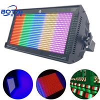 BOTAI 1000W lumière stroboscopique lumière matricielle atomique à fort impact 8 segments Pixel cartographie boîtier en aluminium DMX512 pour DJ