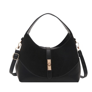 Bolso de hombro vintage de nailon y PU para mujer, estilo <span class=keywords><strong>bandolera</strong></span>, versátil, de dos tonos, para otoño-invierno 2025, novedad transfronteriza. - Product Image 5