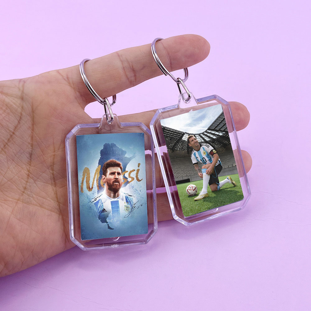 Imágenes diferentes a doble cara Messi 3