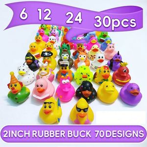 Mini Pato de Goma Personalizado con Logotipo y Forma, Juguete Flotante para Baño de Niños, Regalo Promocional al por Mayor - Product Image 2