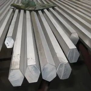 Barre en acier inoxydable laminée à chaud 201 304, barre hexagonale en acier inoxydable pour la Construction
