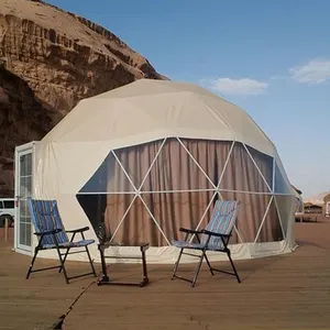 6M Geode sic Dome Hotel zelt mit Dusche und Toilette