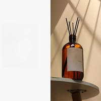 Diffuseur de parfum unique en verre avec bâtonnets en plâtre, parfum personnalisé, cire de soja bio écologique, relaxant et apaisant pour la maison