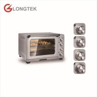 Four à pizza électrique multifonctionnel 33L, mini-four de comptoir à convection et grill pour usage domestique