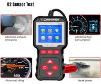 Escáner Portátil para Automóviles KONNWEI OBDII, Herramientas de Diagnóstico para Automóviles Obd 2, Escáner Automotriz Profesional, Diagnóstico de Automóviles