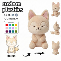 Peluche personnalisée : Mignons jouets loup, méduse, araignée dansants, peluches pour l'autisme, mascotte personnalisée, anniversaire, maille