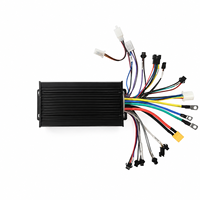 Contrôleur de moteur à ondes sinusoïdales 40A pour vélo électrique, scooter, bicyclette 48V 52V 60V 72V 1500W 2000W avec 3 modes