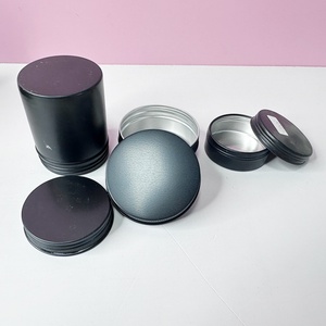 Envase de Aluminio Negro Mate de 100 ml para Cera Capilar, Arcilla Capilar, Crema Cosmética - Product Image 6