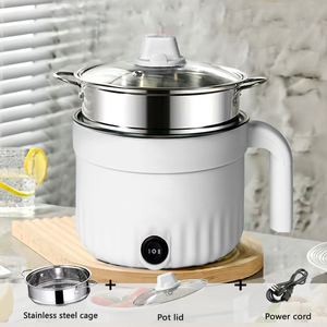 Marmite électrique durable antiadhésive de 1,8 L avec contrôle de la température pour un usage domestique et hôtelier - Product Image 2