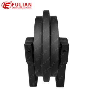 Hoge Kwaliteit Onderstel Onderdeel Voor <span class=keywords><strong>Kobelco</strong></span> Sk27sr3 Graafmachine 72282286 Stationair Wiel Vervanging Duurzame Stalen Front Idler - Product Image 3