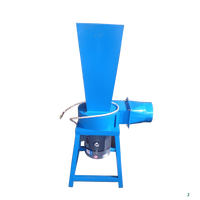 Machine verticale de broyage de mousse de découpe d'éponge de déchets, vêtements de broyeur de latex, machine de concassage d'éponge à mémoire de forme