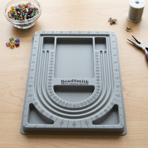 HC0004 Bead Design Board w/ flocked |Bead Design Board Rectangle Plastic Measuring <b>Tool</b> For Bracelet Making Jewelry Supplies Kit - Product Image 3