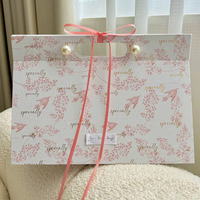 Customizable Luxury Eco-Friendly Paperboard Gift Packaging with Ribbon and Offset Printing for Retail & Gifting