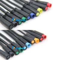 IP65 6 broches de vélo électrique fil basse tension mâle femelle vélo électrique circulaire étanche M8 câble connecteur 6 broches