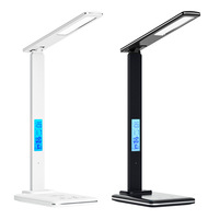 Lampe de bureau LED intelligente pliable, alimentée par USB, commande tactile, protection des yeux pour étudiants en dortoir, multifonctionnelle, cadeau de vacances
