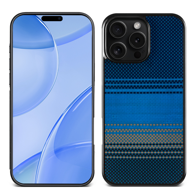 All-Inclusive for Kevlar Carbon Fiber Hard Shell for iPhone 16 Pro Max 15/14/13 Thin and Light Mobile Phone Case