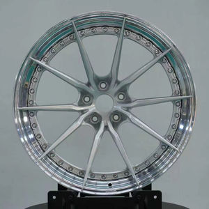 Rin Cóncavo Forjado y Pulido de 2 Piezas SYJX-002 Estilo Profundo 15-26 para Automóvil de Pasajeros <span class=keywords><strong>Honda</strong></span> Civic Accord CR-V <span class=keywords><strong>HR</strong></span>-V Fit / Jazz - Product Image 3