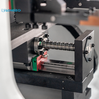Prensa Plegadora Eléctrica CNC Longbo 18T 800mm, Máquina de Doblado de Chapa Metálica de Bajo Ruido