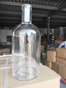 Custom 50ml 100ml 200ml 375ml 500ml 750ml <strong>Fancy</strong> Empty Glass Liquor Bottle for Whiskey Bourbon <strong>Gin</strong> Liquor - Product Image 5