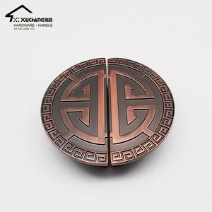 ลูกบิดโลหะสังกะสีแบบดึงสำหรับตู้เสื้อผ้ามือจับตู้ดีไซน์เรียบง่าย - Product Image 1