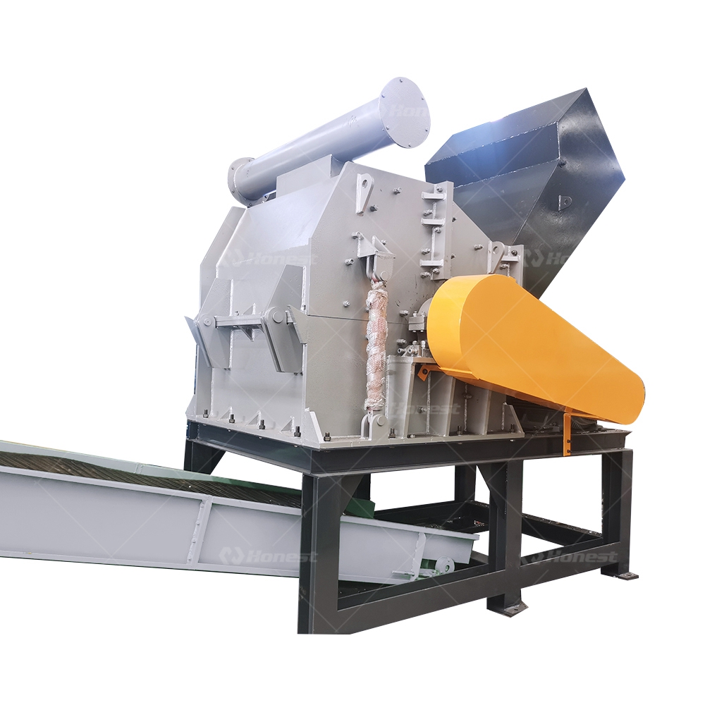 Professional Scrap Metal Crusher Heavy Duty Metal Home Appliance Crusher Metal Crushing Machine