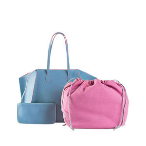 <span class=keywords><strong>Bolso</strong></span> de fin de semana para mujer, bolsa de mano con asa superior de cuero genuino suave, gran espacio, diseño clásico de alta calidad - Product Image 3