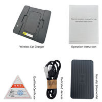 Chargeur magnétique sans fil pour allume-cigare Toyota FJ Cruiser, compatible avec les modèles 2013-2020 - Indicateur LED ignifuge