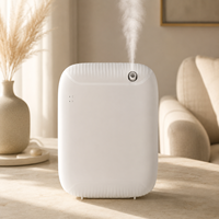 Diffuseur d'arômes intelligent 2026 sans eau 400 ml avec écran LCD sans fil, autoportant ou mural, pour la maison