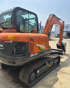 Nouvelle mini-excavatrice DX60ACE de 6 tonnes, haute efficacité, puissante, fiable, prix imbattable, vente flash, directement de l'usine, certifiée CE. - Product Image 3