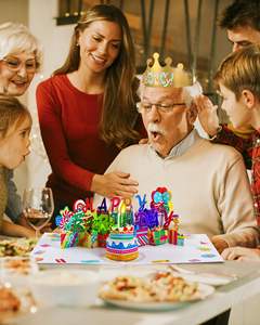 Tarjetas <span class=keywords><strong>de</strong></span> Cumpleaños, Tarjeta <span class=keywords><strong>de</strong></span> Cumpleaños 3D Pop-up con Canción <span class=keywords><strong>de</strong></span> Feliz Cumpleaños y Luces, Regalos Únicos - Product Image 6